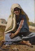 Charles Verlat The Girl from Bethlehem oil on canvas